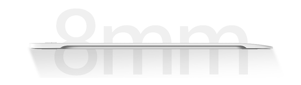 side profile of the pen tablet, Xencelabs Pen Tablet Medium Bundle SE